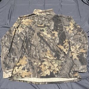 Vtg Sasquatch Made In USA Mens XL Camo Advantage Turtleneck Long Sleeve Shirt